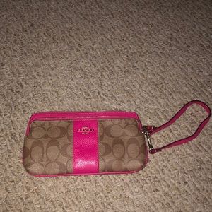 Coach wristlet